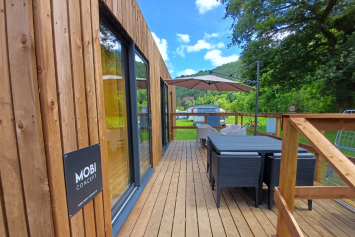 MobiWood Eco Lodge Terras